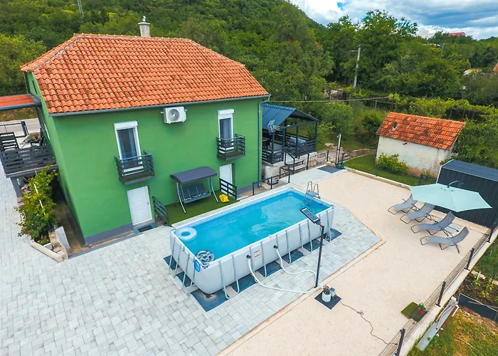 Green Haven Holiday House Near Drnis Siveric foto